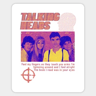 Talking Heads Sticker